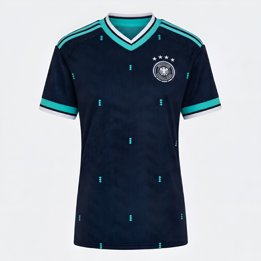Germany FIFA 2026 National Away Soccer Performance Jersey For Women