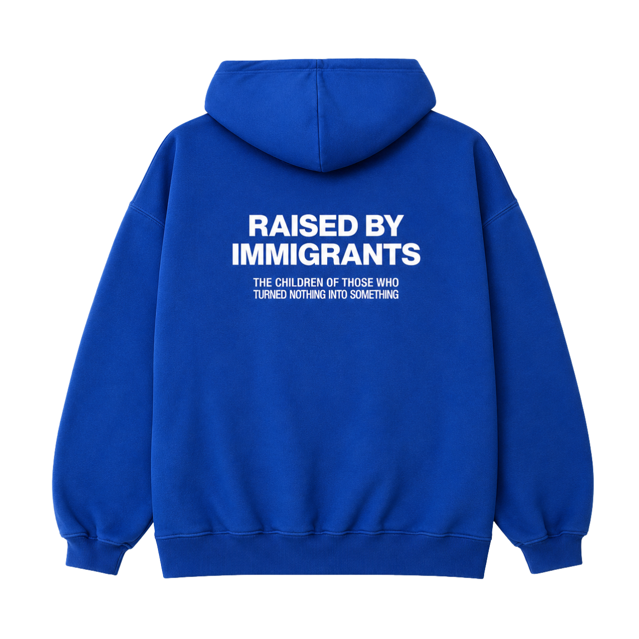 Raised By Immigrants Graphic Printed Hoodie For Women