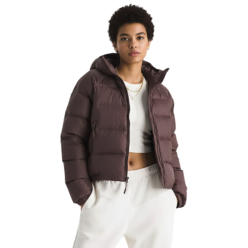 Down Hooded Lightweight Puffer Winterwear Jacket For Women