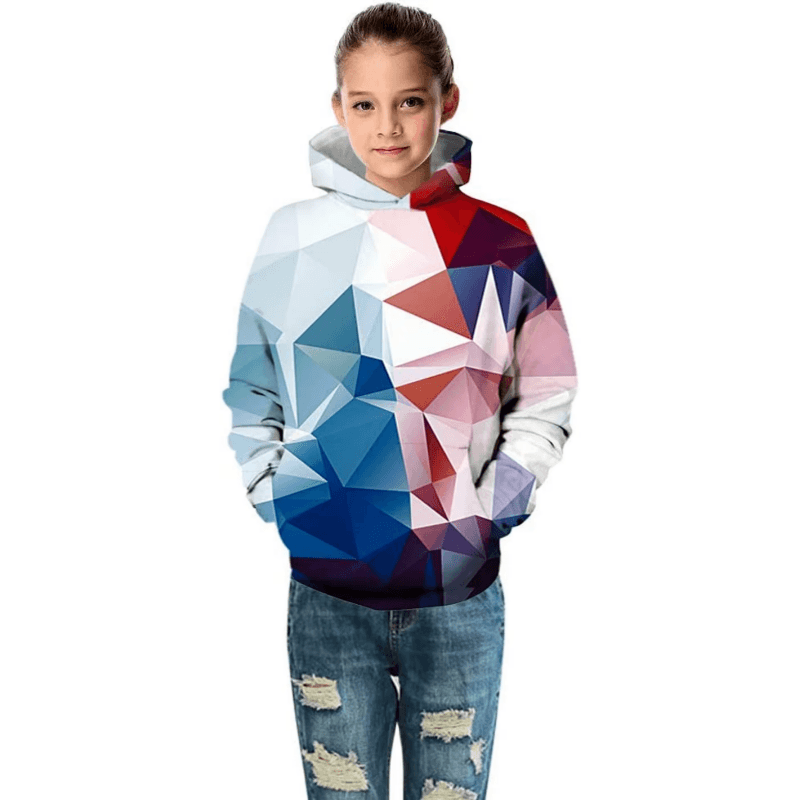 Geometric Printed 3D Hoodie Sweatshirt-My 3D Hoodie
