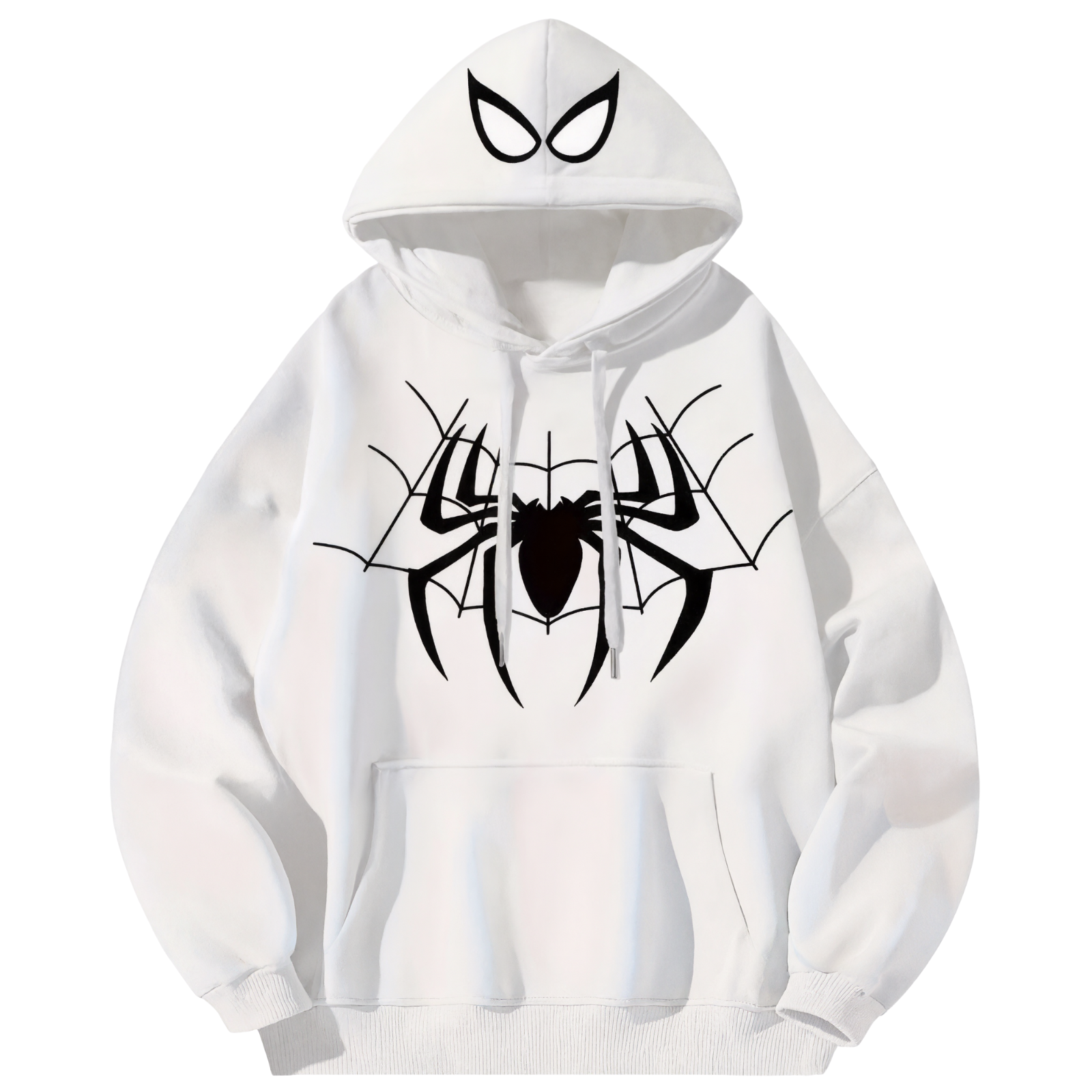 Men Casual Wear Pullover Red Web Design Hoodie