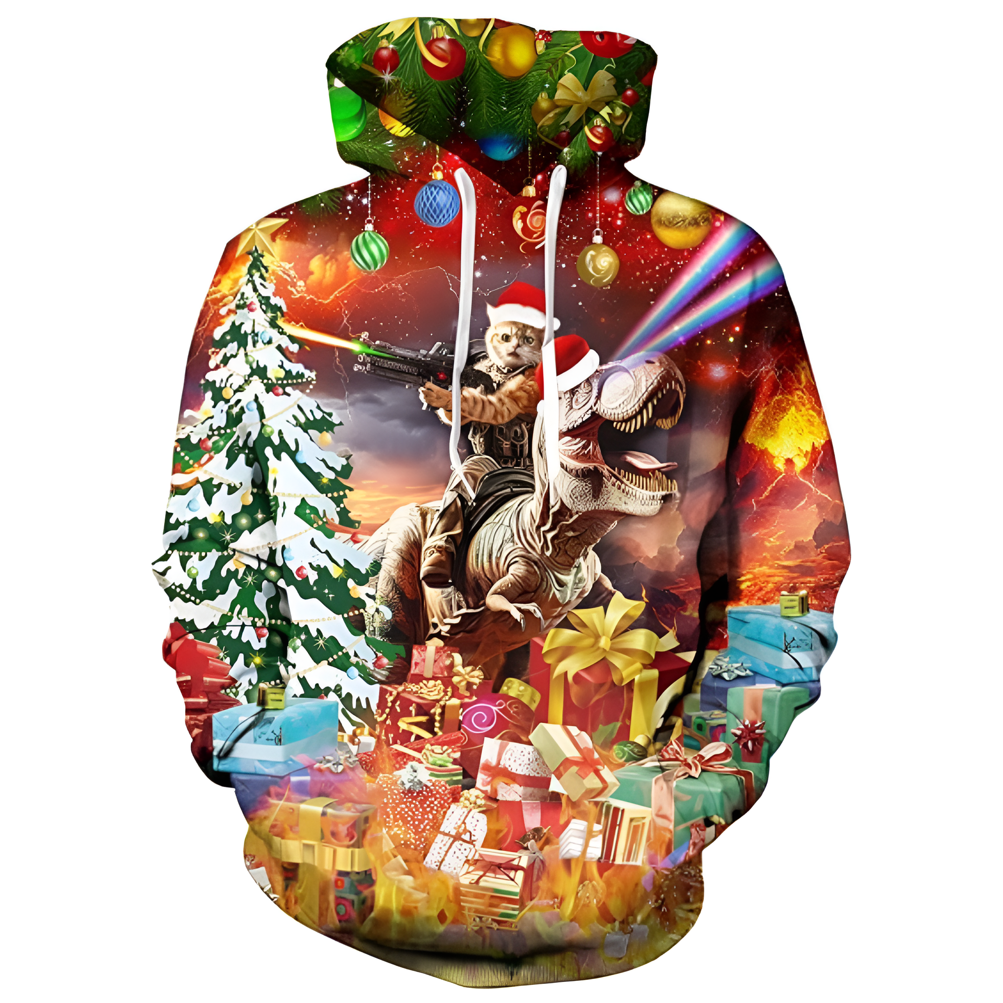 Ugly Christmas Sweatshirt With Funny Designs