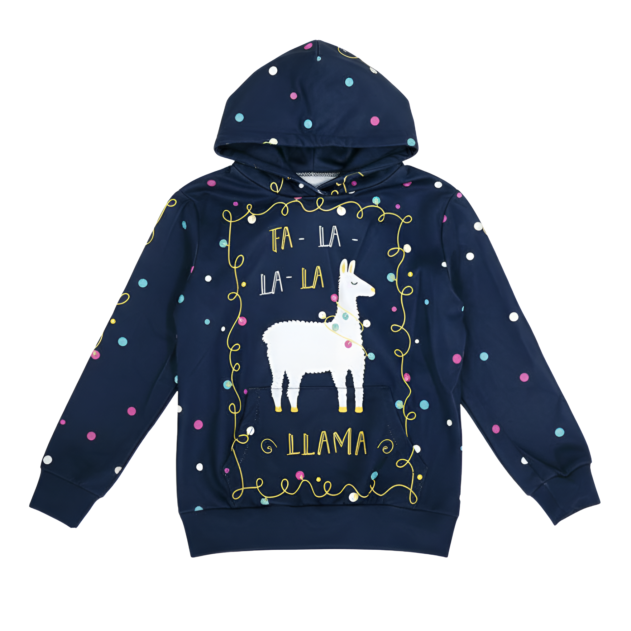 Ugly Christmas Reindeer 3D Graphic Print Hoodie For Kids
