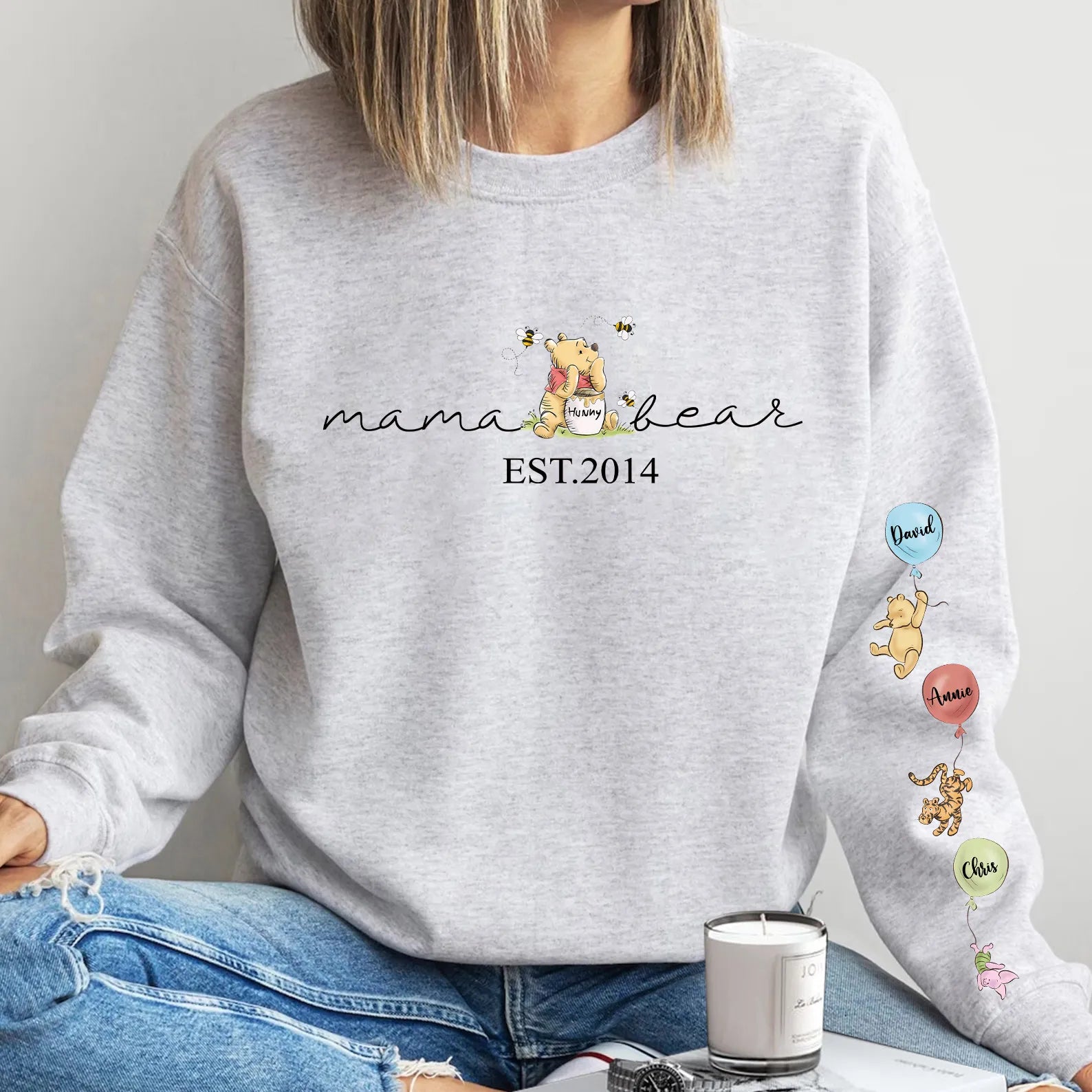Custom Mama Bear Sweatshirts