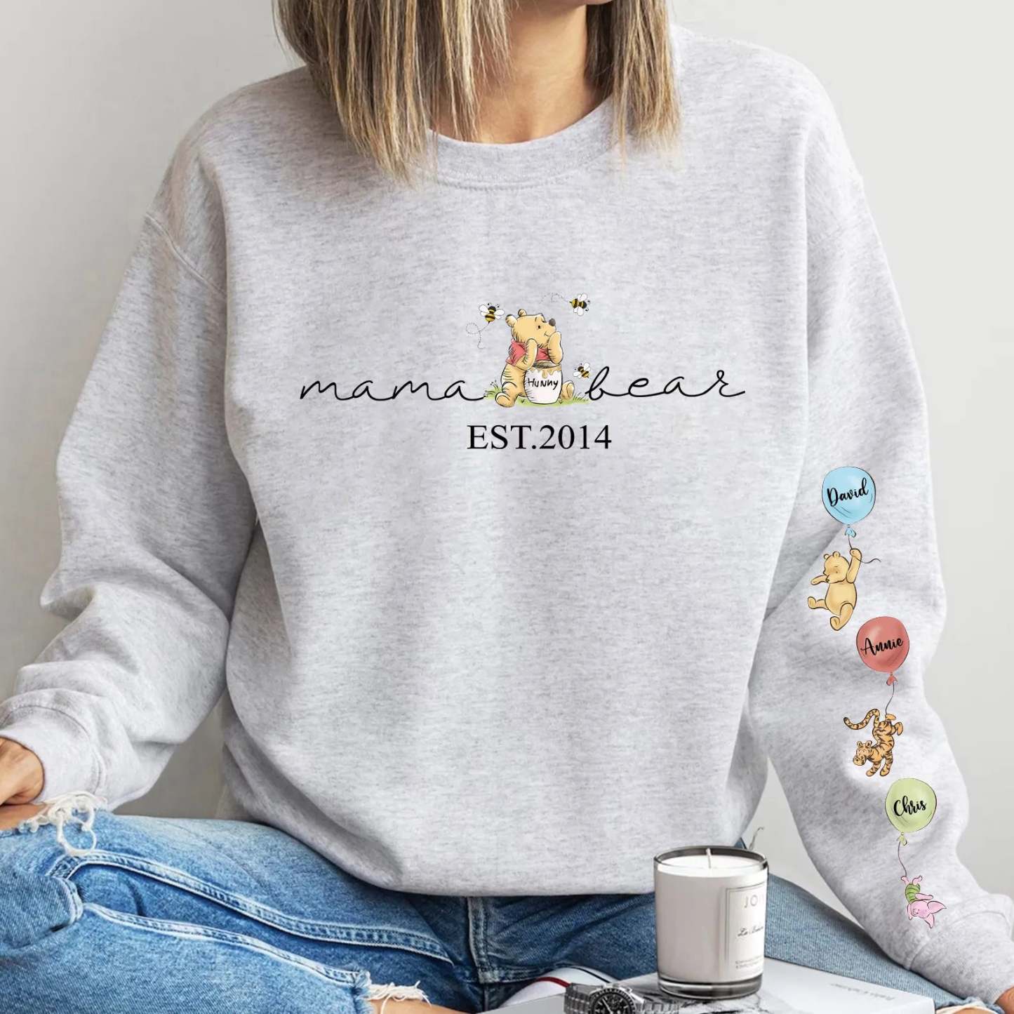 Custom Mama Bear Sweatshirts