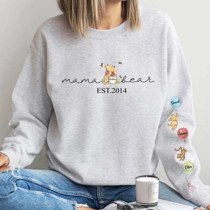 Custom Mama Bear Sweatshirts