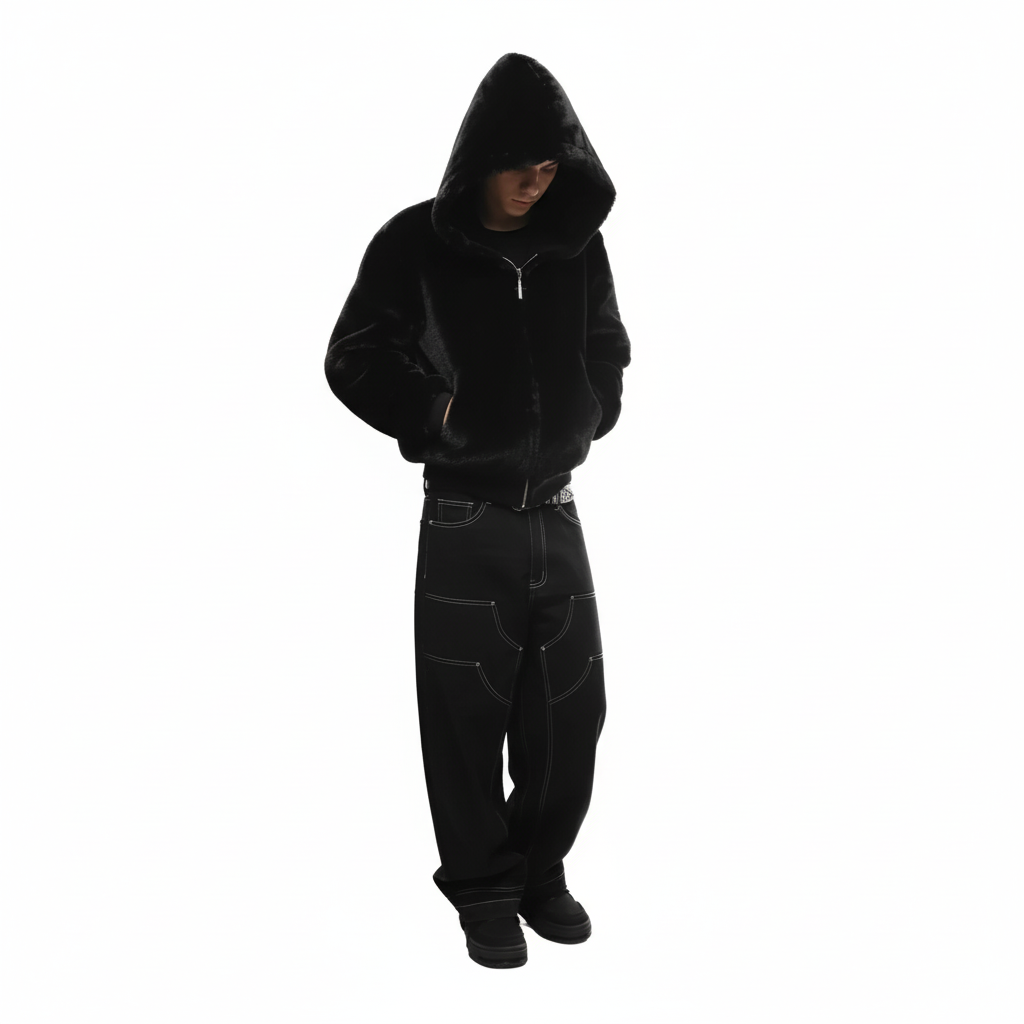 Casual Comfort Zip Up Hoodie