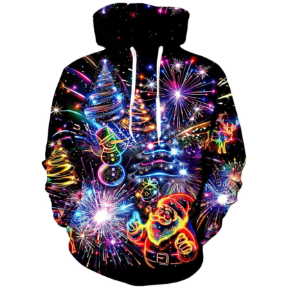 3D Novelty Pullover Graphic Print Hoodies