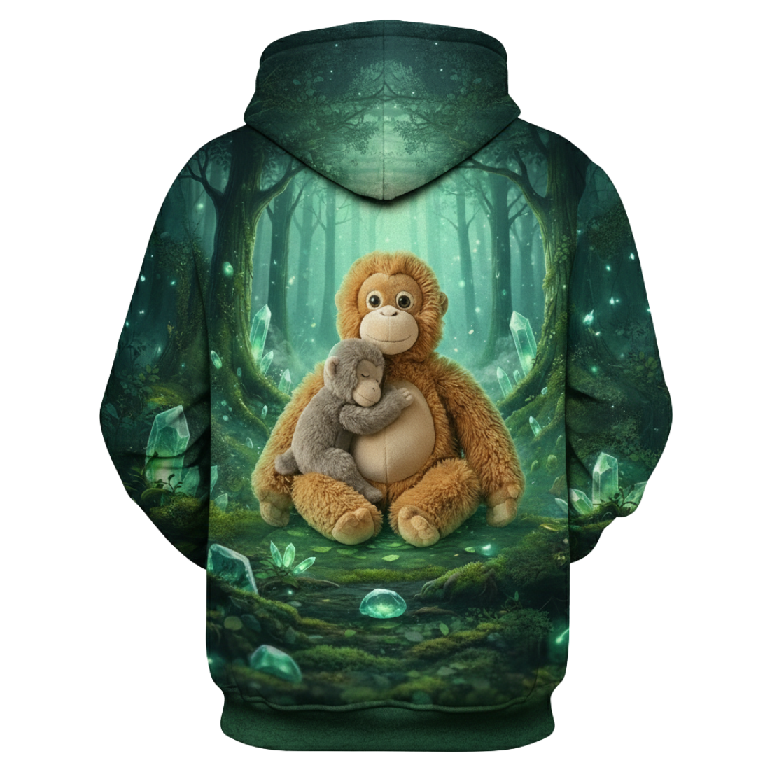 Mama And Punch Monkey Urban Vibe Pullover