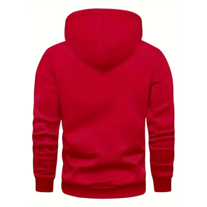 Milan Flag Inspired Geometric Print Hoodies For Couples