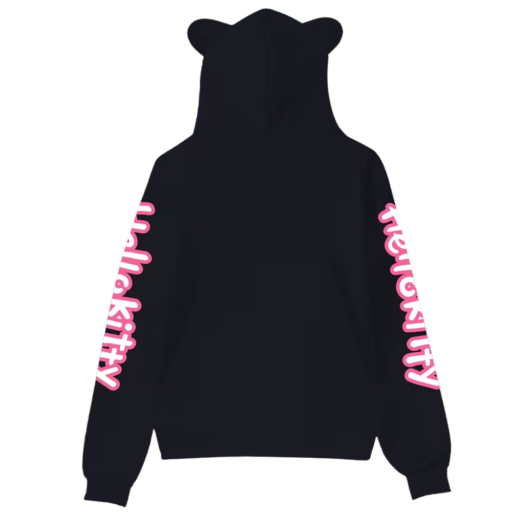 Cartoon Character Hooded Long Sleeve Hoodie For Womens