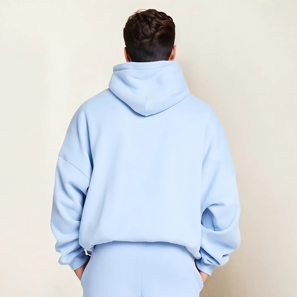 Pastel Oversized Zip Hoodie