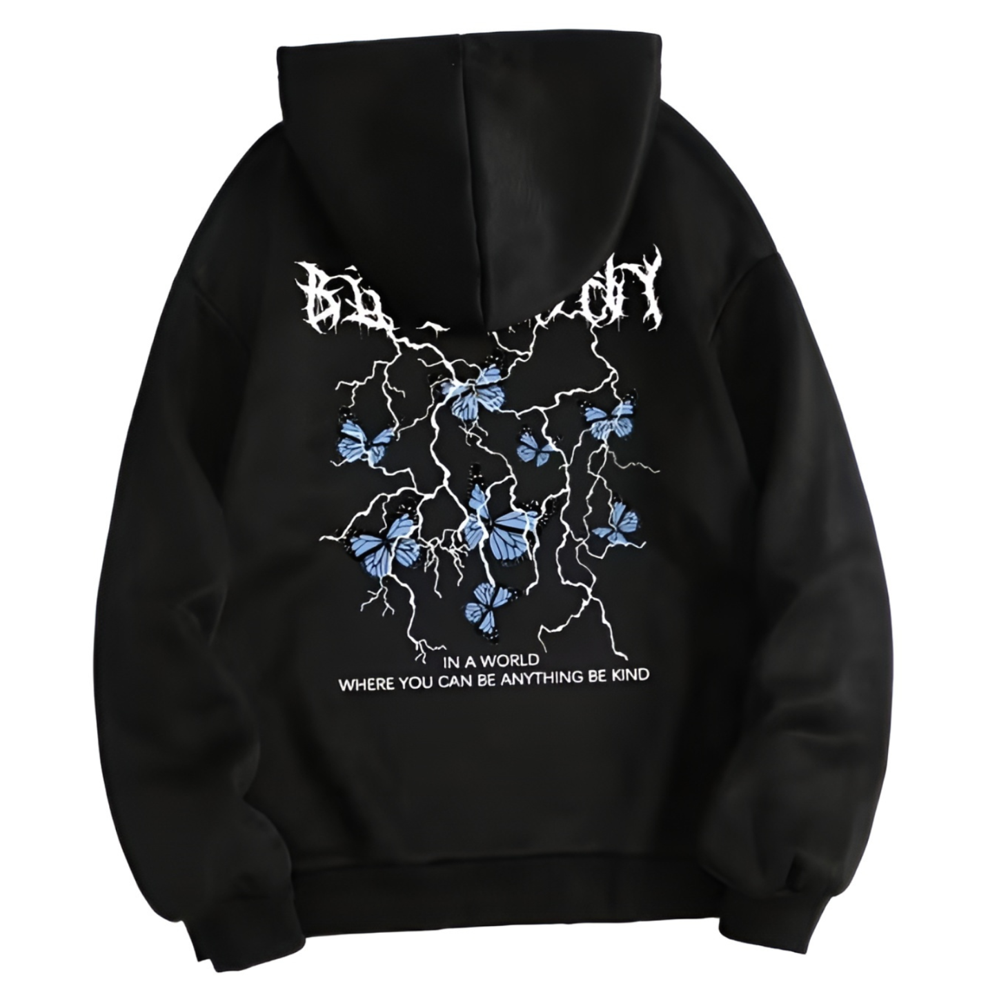 Women Chic Butterfly Graphic Hoodie