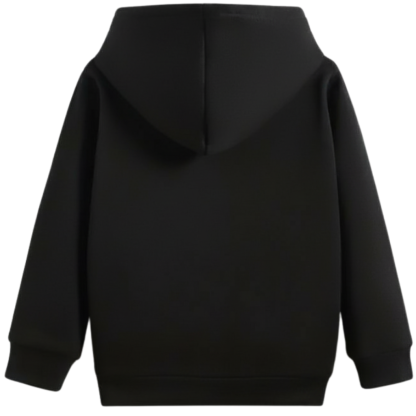 Cartoon Excavator Print Hoodie for Boys