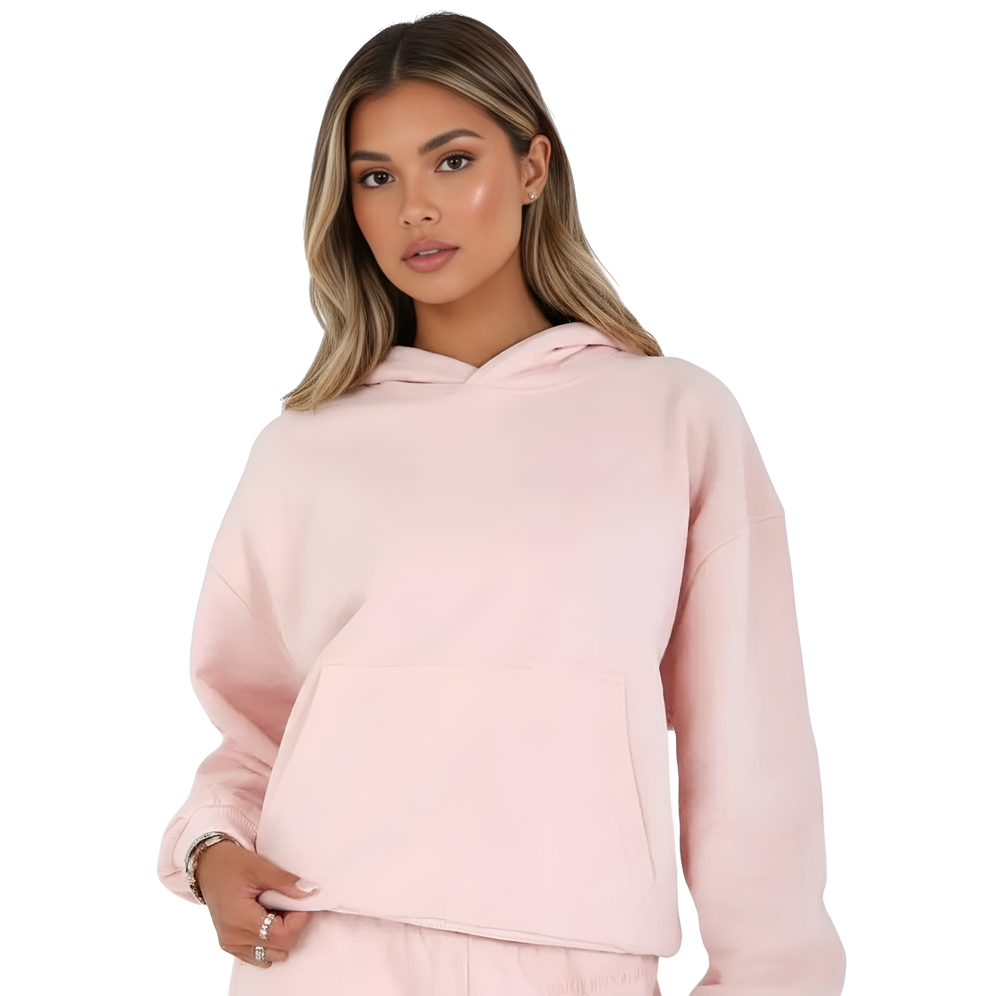 Classic Design Casual Hoodie For Women