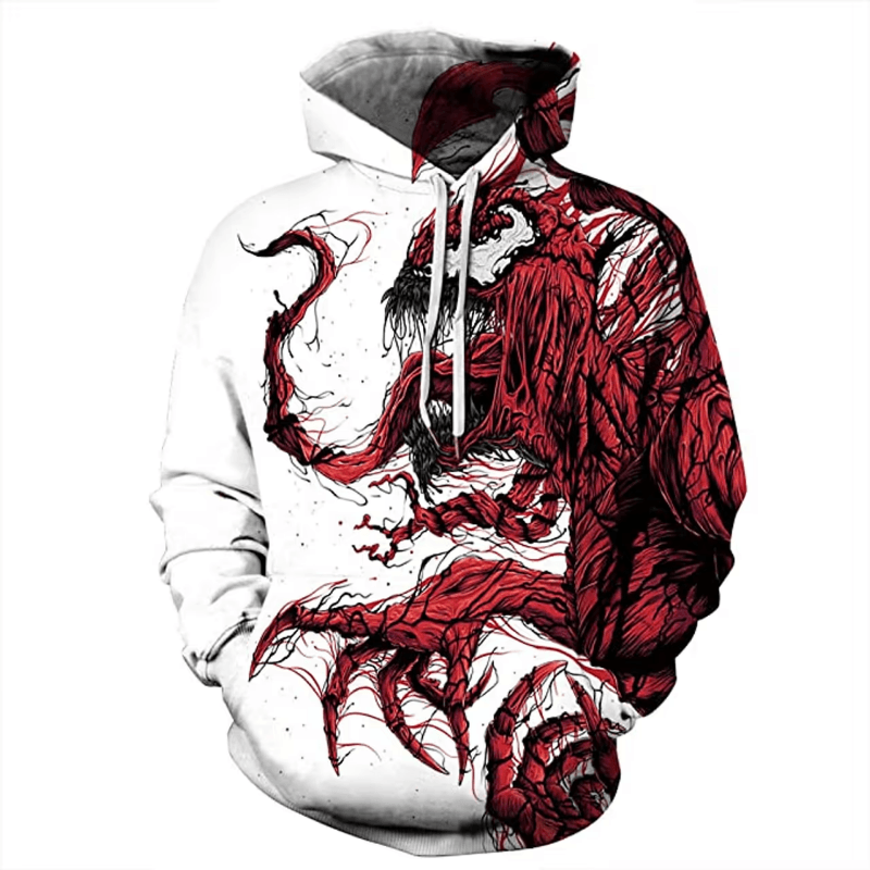 Printed Hoodie Sweatshirt-My 3D Hoodie