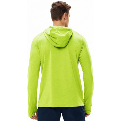 Mens UPF 50 Plus Sun Protection Long Sleeve Hoodie