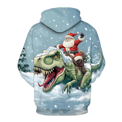 Funny Christmas Themed Pullover Hoodie