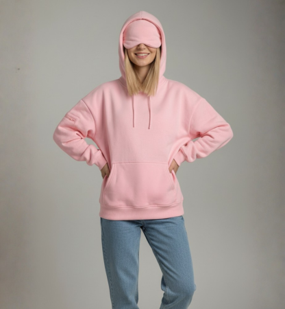 Travel Hoodie With Integrated Cover Design
