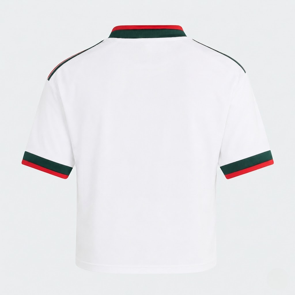 Mexico 2026 Home And Away Cropped Jersey For Women