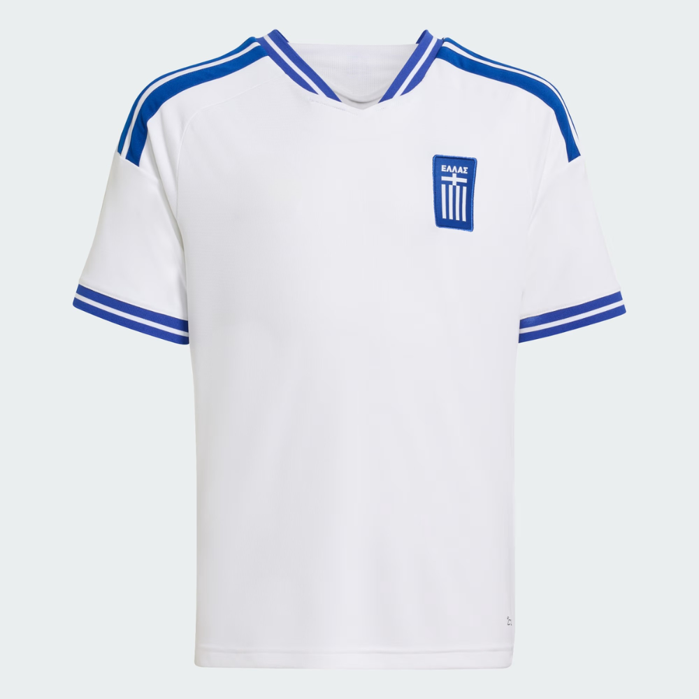 FIFA 2026 Greece Soccer Home Jersey For Kids