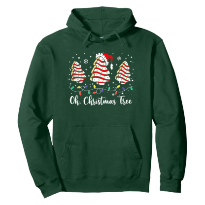 Ugly Christmas Hoodie With Light Up Reindeer Design