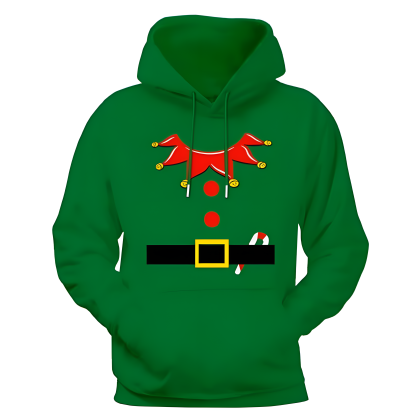 Funny Christmas Hooded Sweatshirt With Pockets
