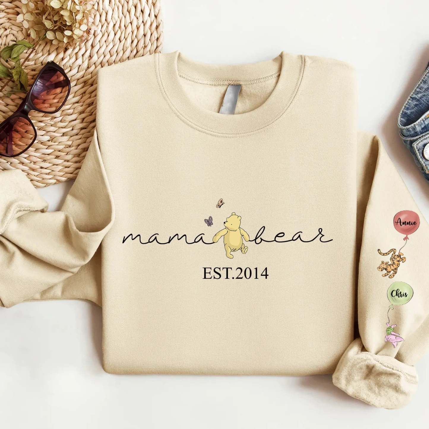 Custom Mama Bear Sweatshirts
