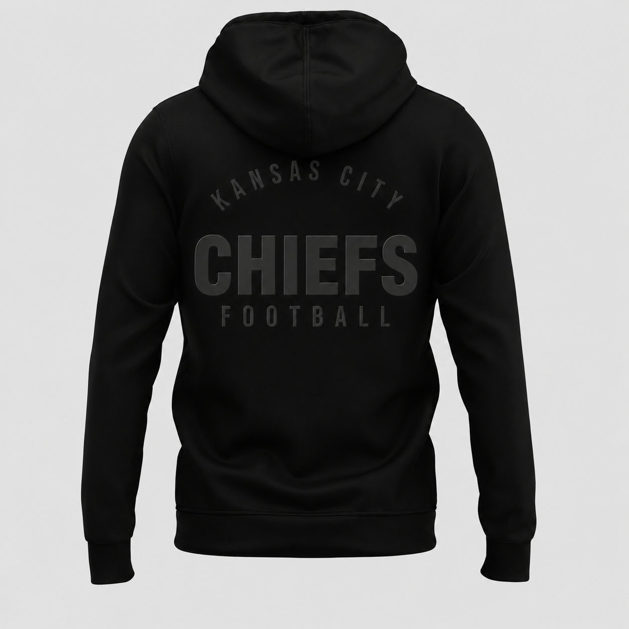 Kansas City Chiefs Printed Football Fan Hoodie