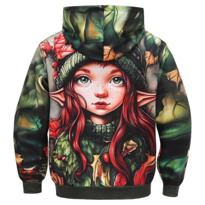 Christmas All Over Print 3D Pullover Hoodie With Pocket