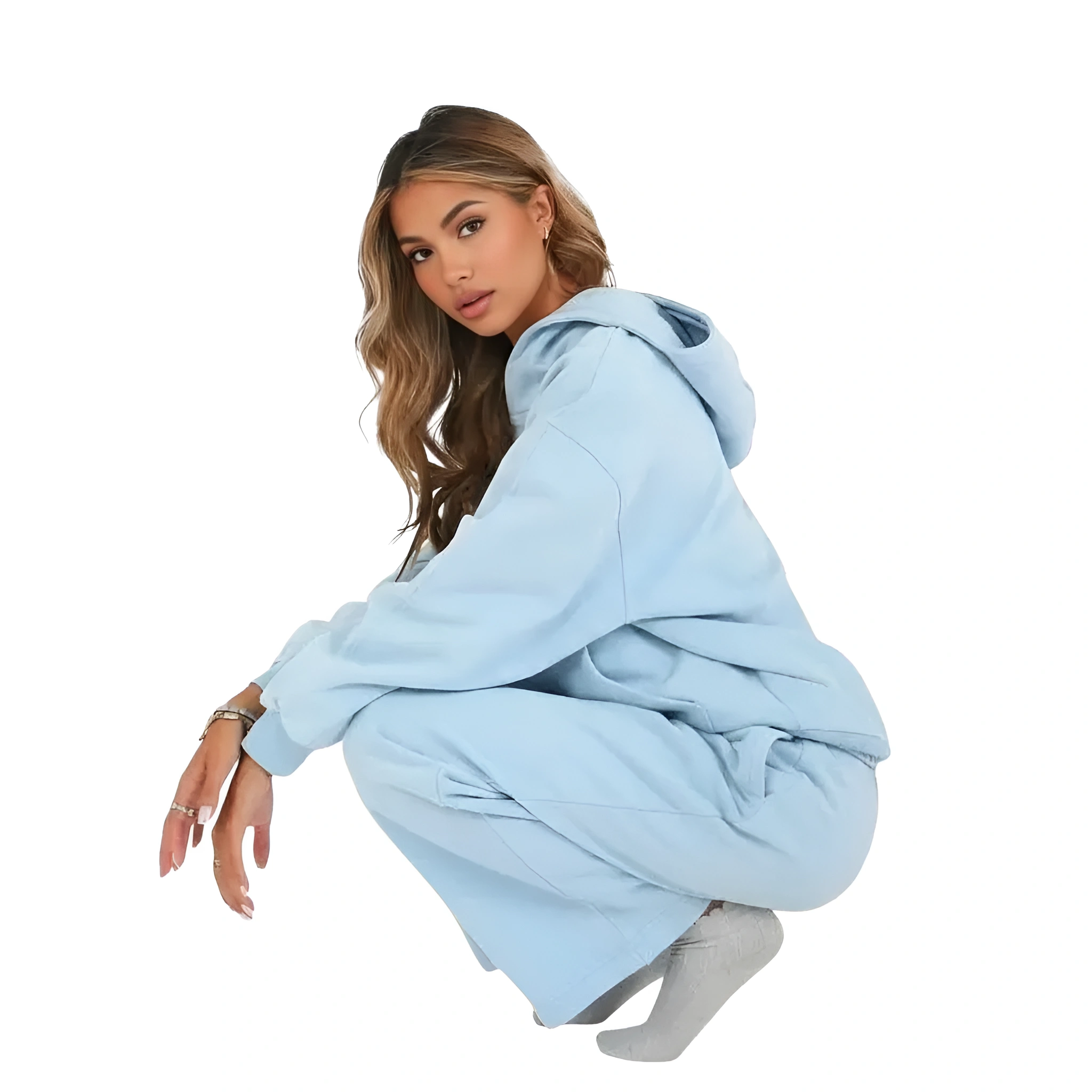 Classic Design Casual Hoodie For Women