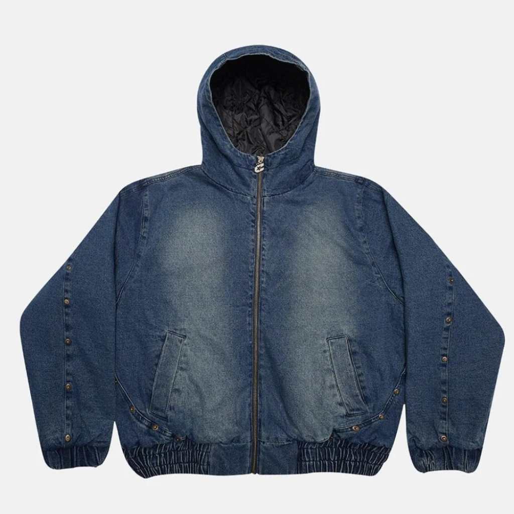 Casual Hooded Jacket With Structured Design