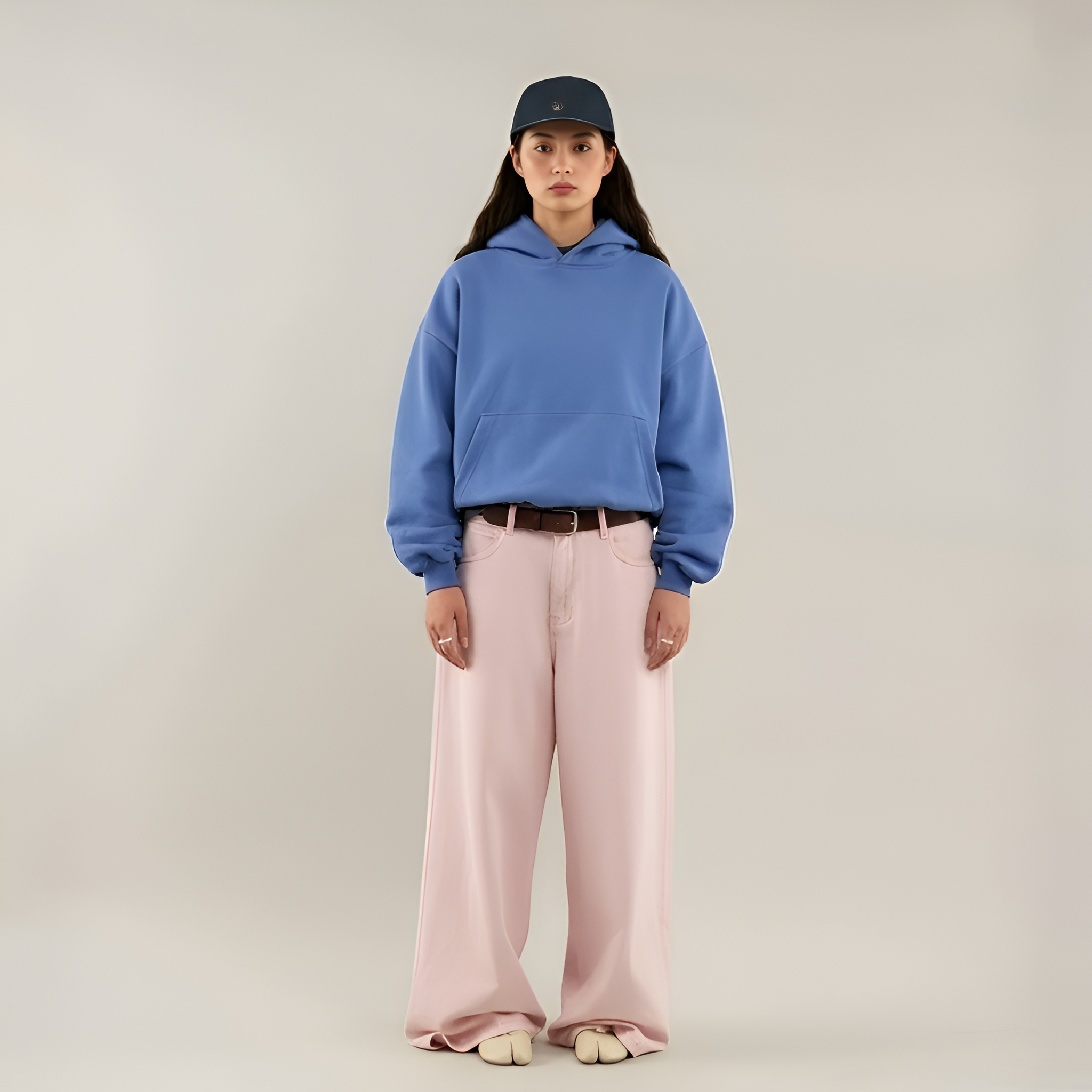 Letter Graphic Hooded Sweatshirt For Men