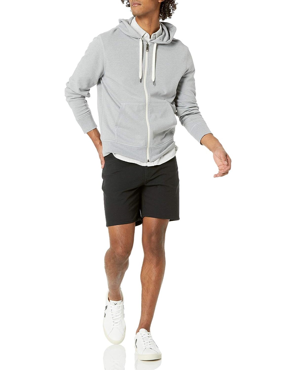 Lightweight French Terry Hooded Sweatshirt-My 3D Hoodie