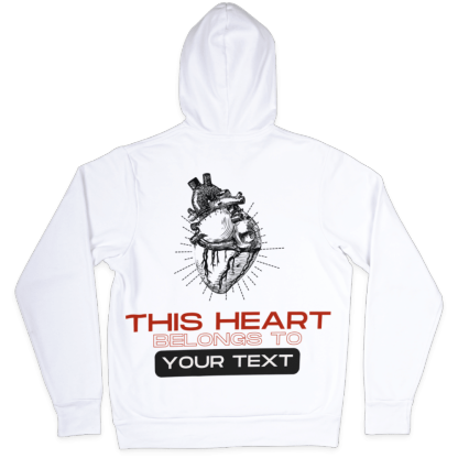 This Heart Belongs To Customizable 3D Hoodie-My 3D Hoodie