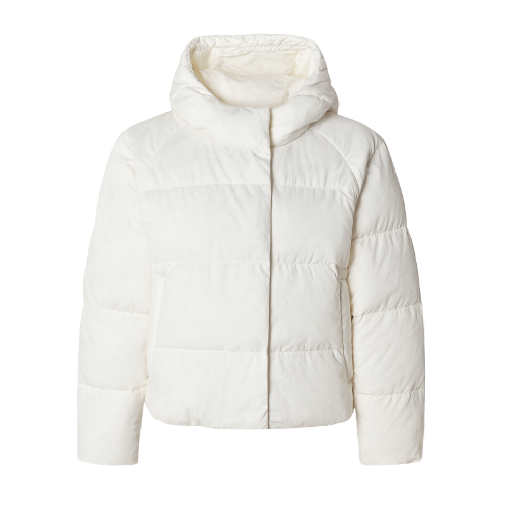Cozy Winter Puffer Jacket With Adjustable Hood
