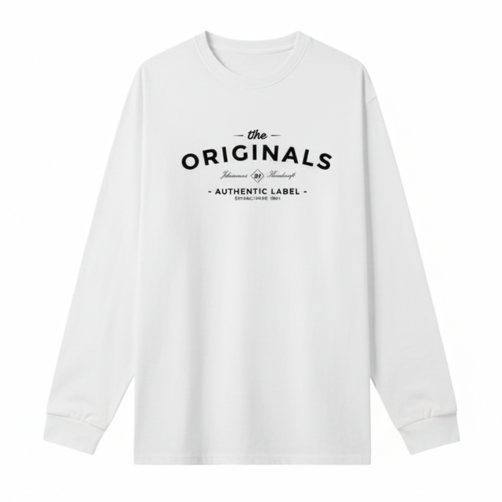 Men Casual Long Sleeve T Shirt