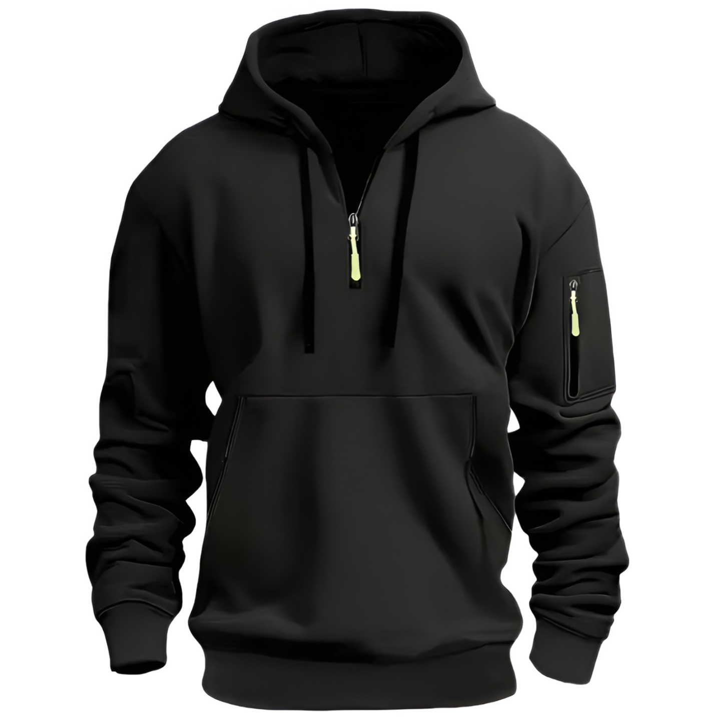 Men Autumn Winter Zip Up Hoodie