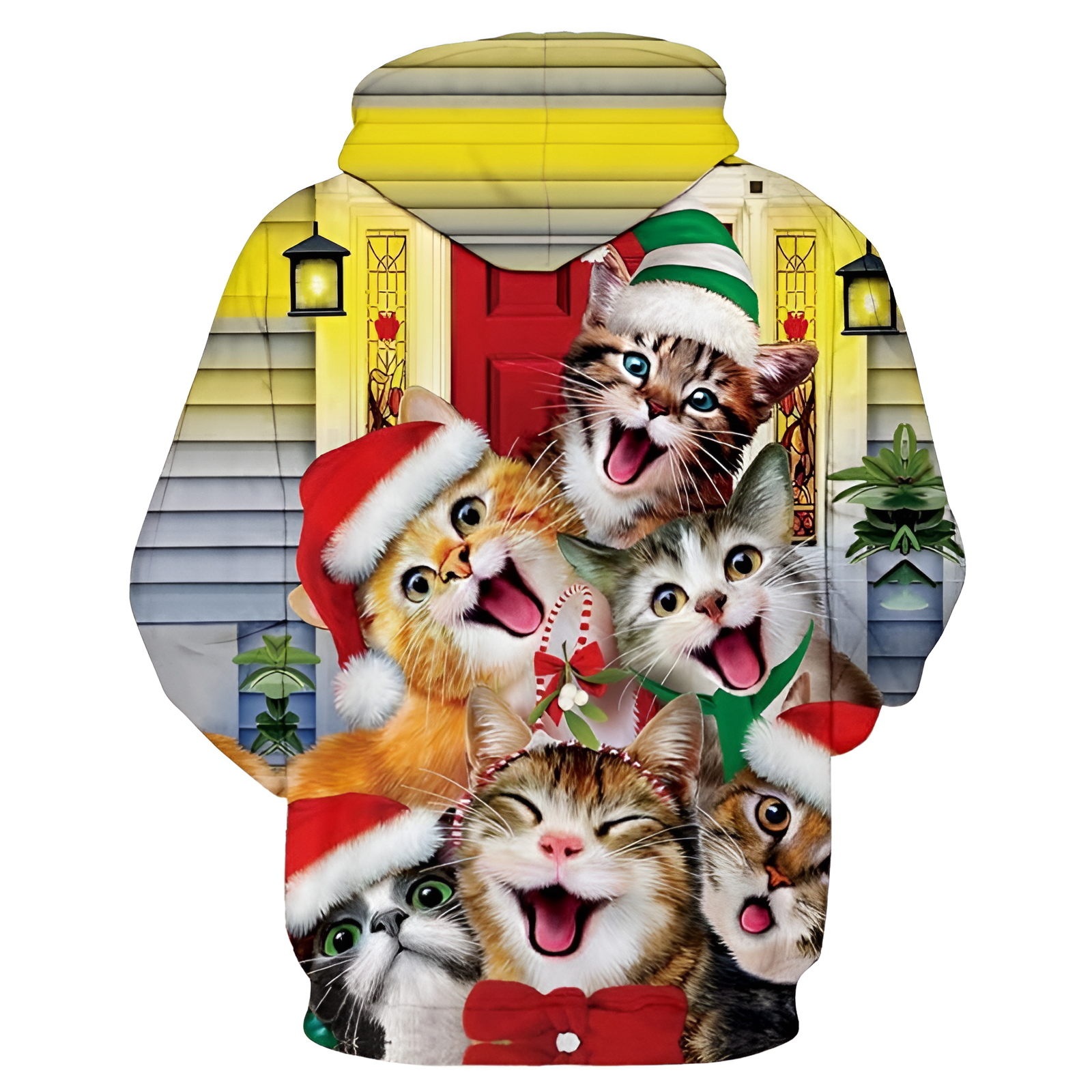Christmas Holiday Pet Themed Hoodie