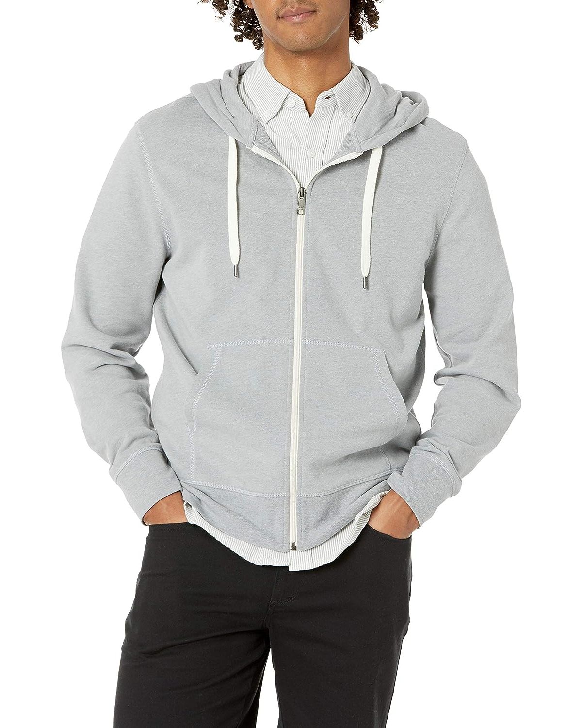 Lightweight French Terry Hooded Sweatshirt-My 3D Hoodie