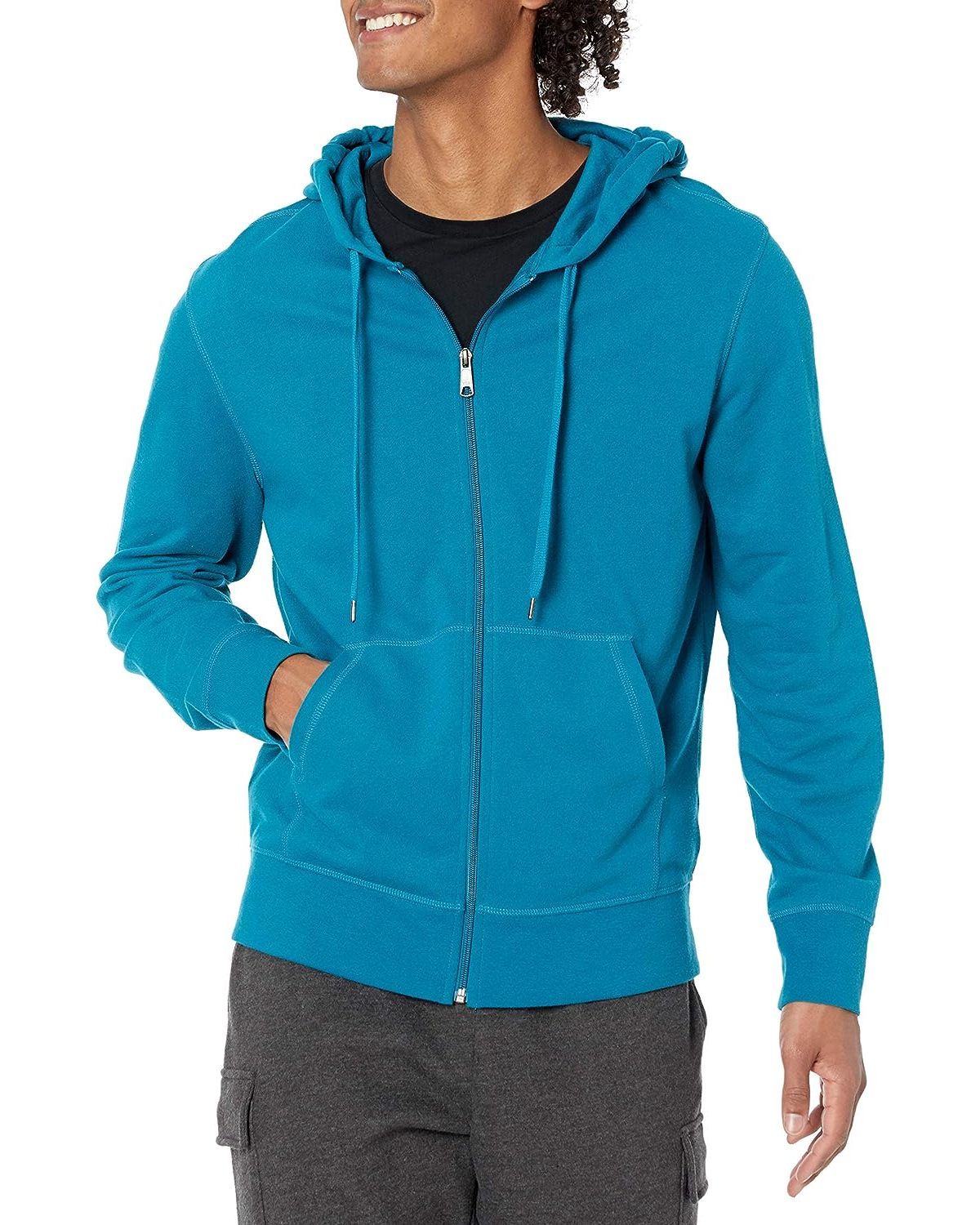Lightweight French Terry Hooded Sweatshirt-My 3D Hoodie