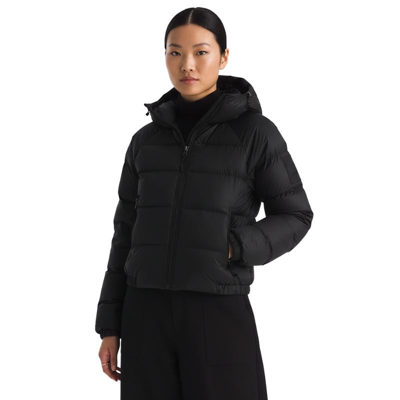 Down Hooded Lightweight Puffer Winterwear Jacket For Women