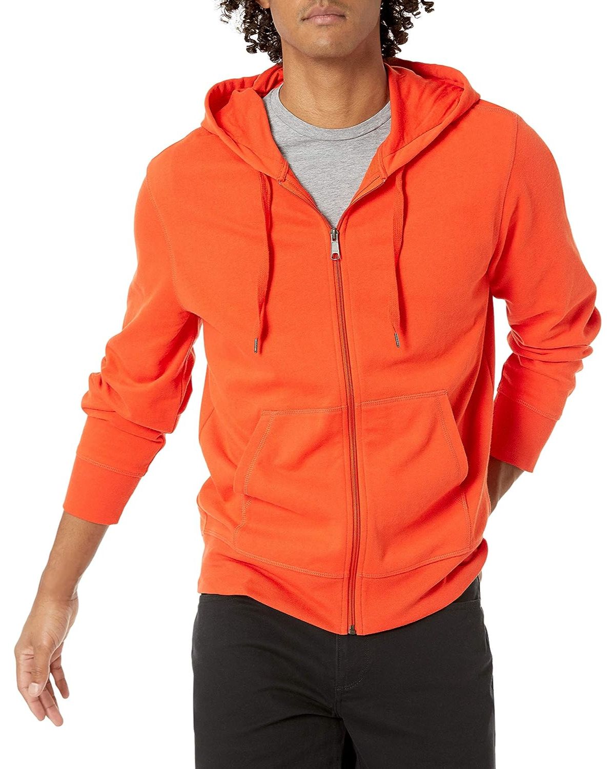 Lightweight French Terry Hooded Sweatshirt-My 3D Hoodie