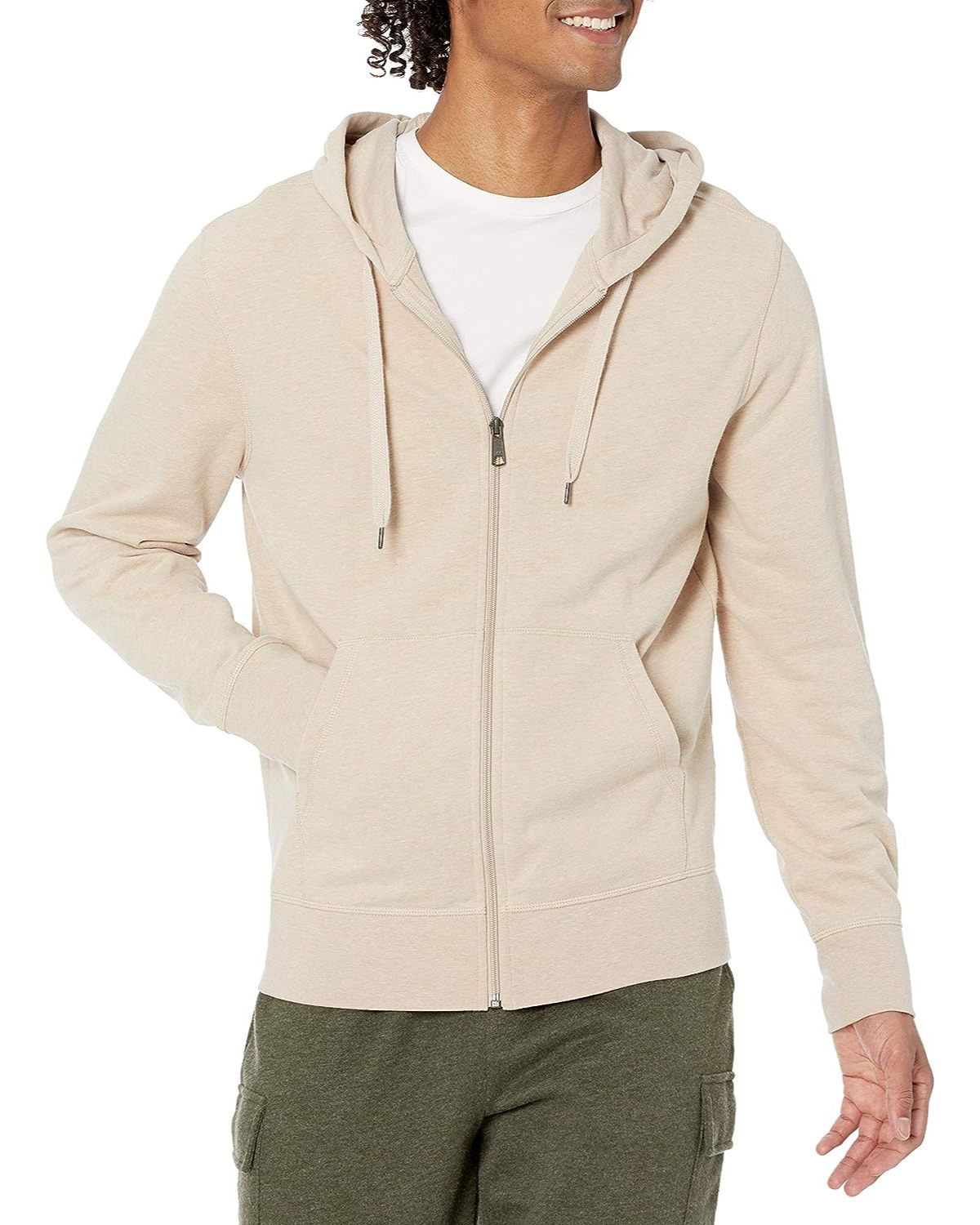 Lightweight French Terry Hooded Sweatshirt-My 3D Hoodie
