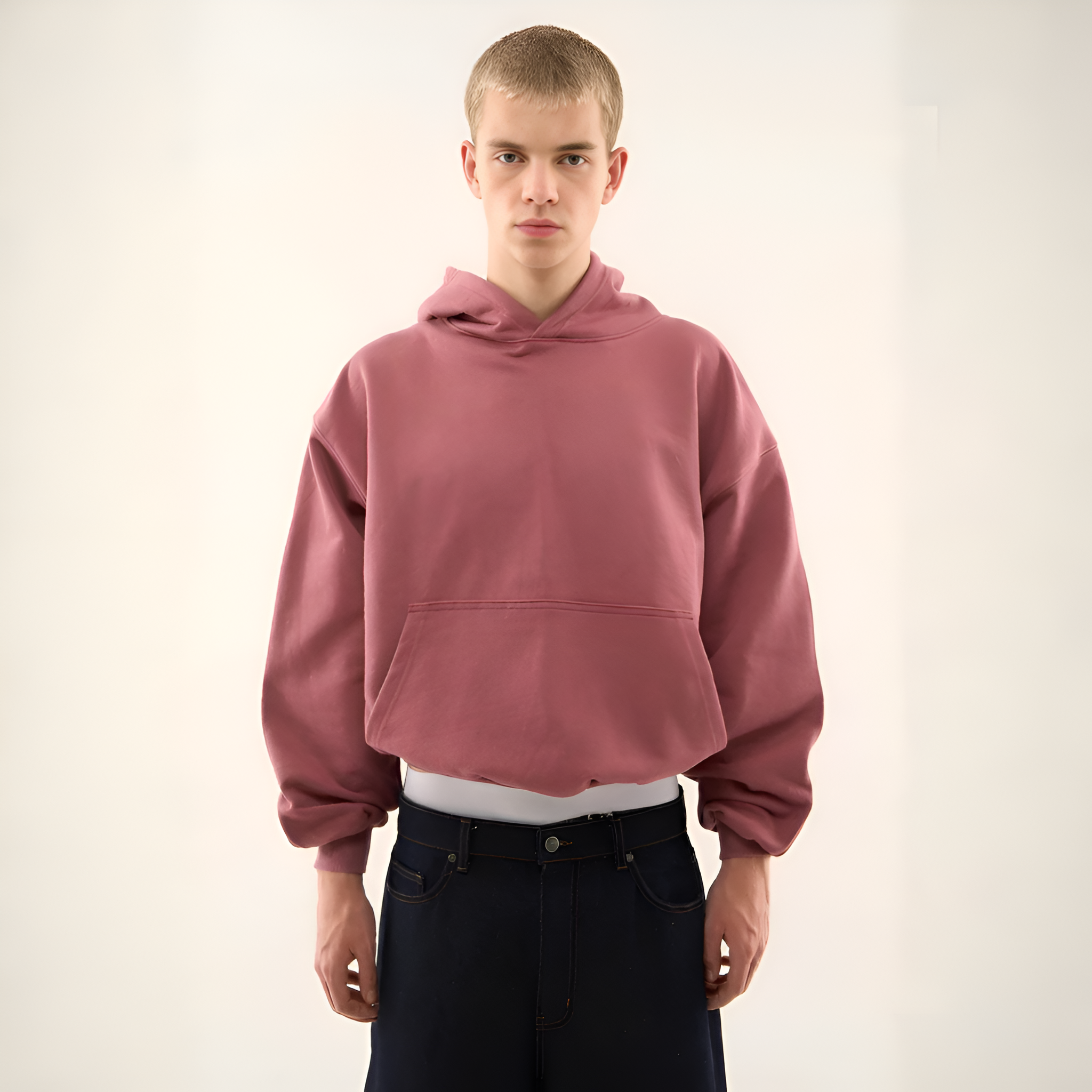 Letter Graphic Hooded Sweatshirt For Men