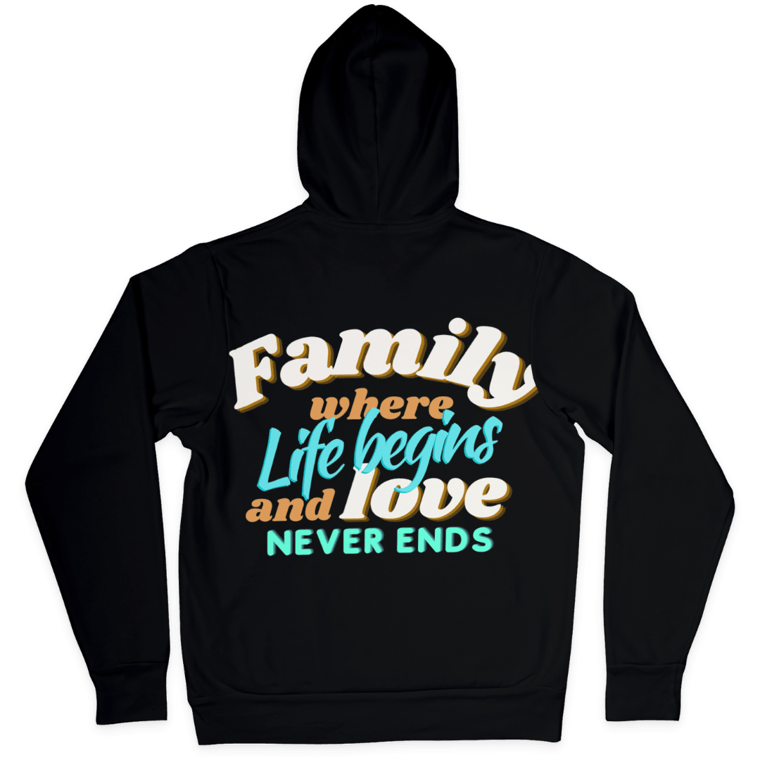 Family love 3D - Sweatshirt, Hoodie, Pullover-My 3D Hoodie