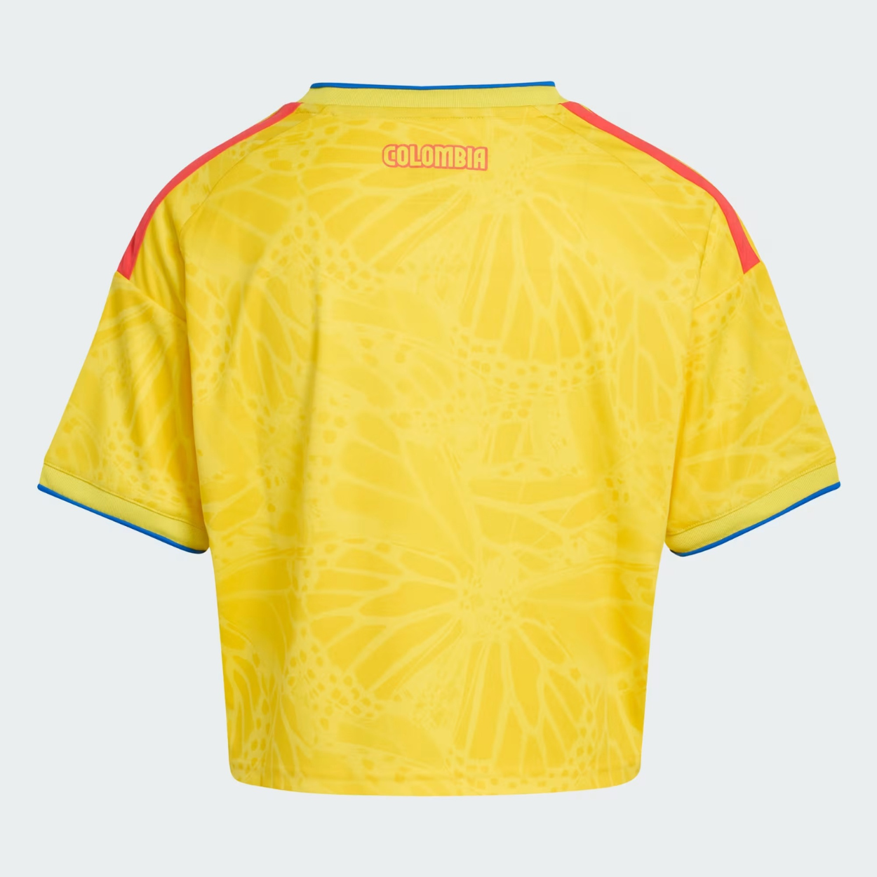 Colombia FIFA 2026 Cropped Home Jersey For Women