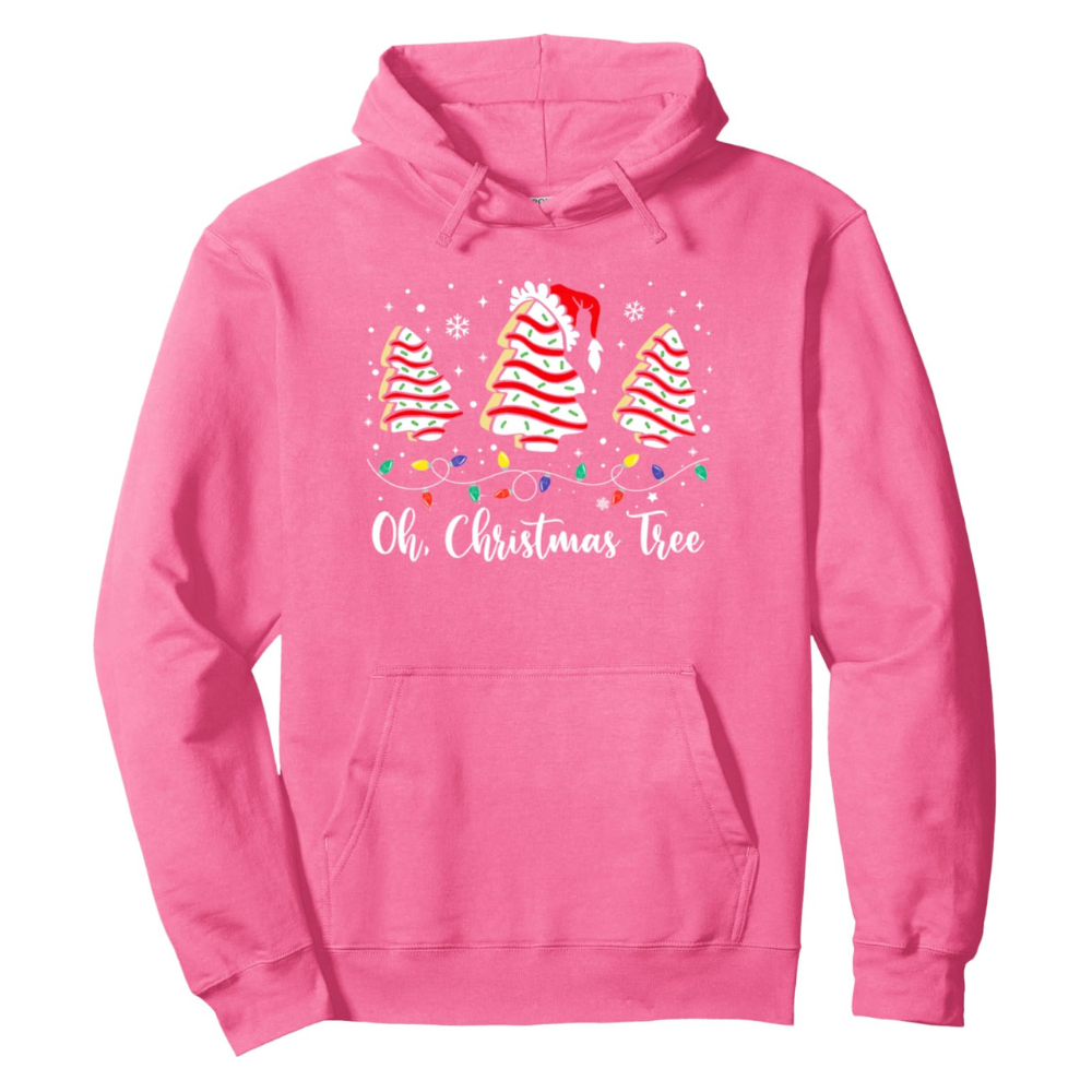 Ugly Christmas Hoodie With Light Up Reindeer Design