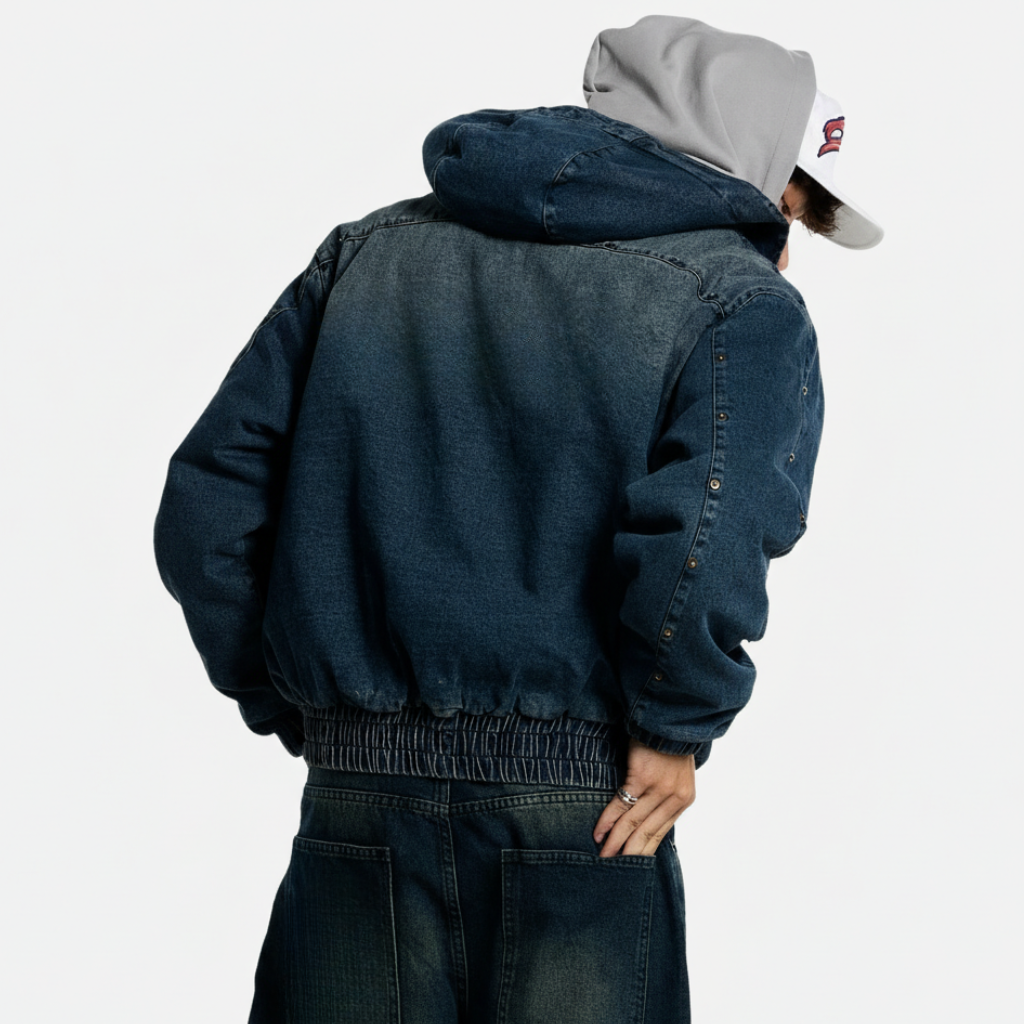 Casual Hooded Jacket With Structured Design