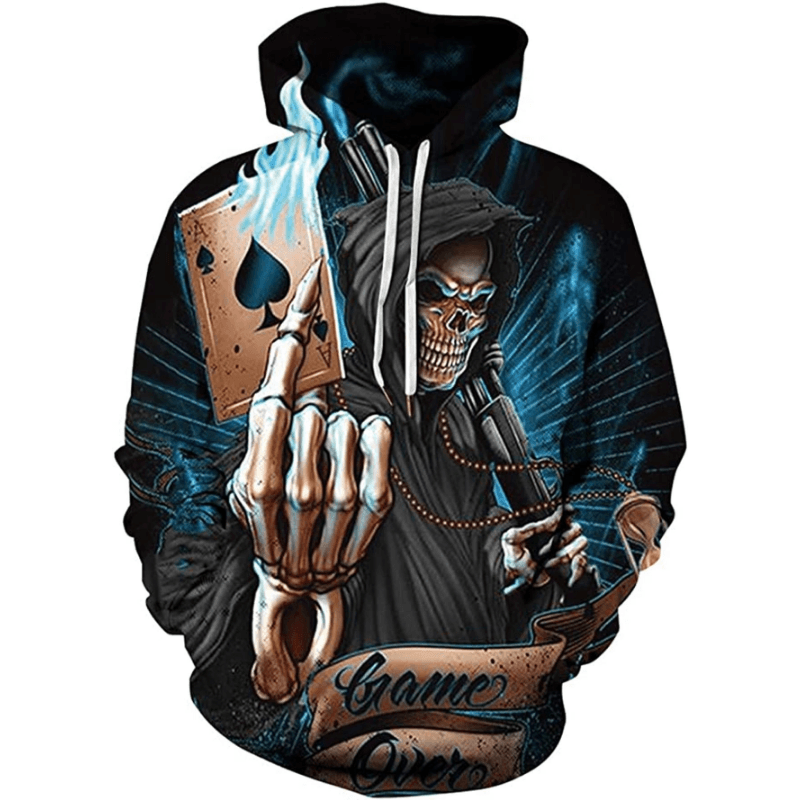 Printed Hoodie Sweatshirt-My 3D Hoodie